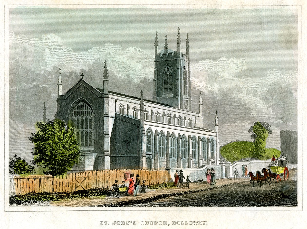 St Johns Church, Holloway, Islington, London af Unbekannt
