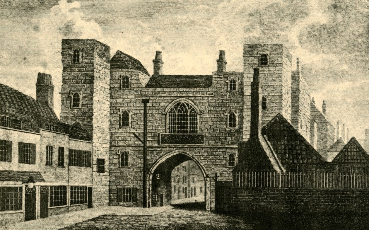 St. Johns Gate, Clerkenwell, 1813, 1925. af Unbekannt