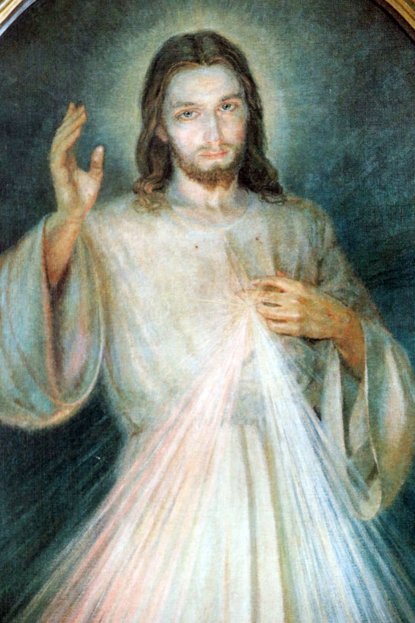 St Josephs kirke. Den guddommelige barmhjertighed. Jesus jeg stoler på dig. Singapore af Unbekannt