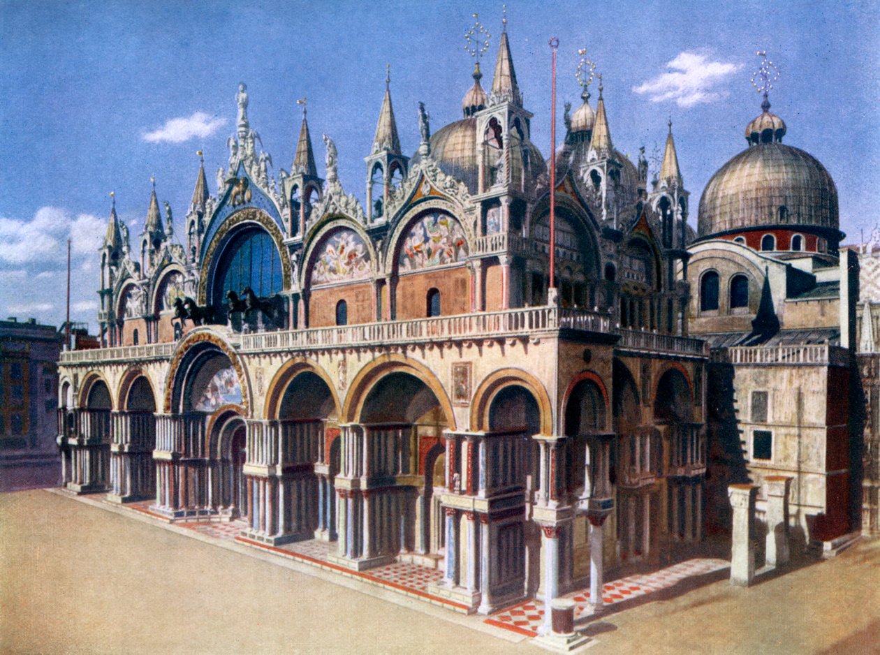 Markus-basilikaen, Venedig, Italien, 1926 af Unbekannt