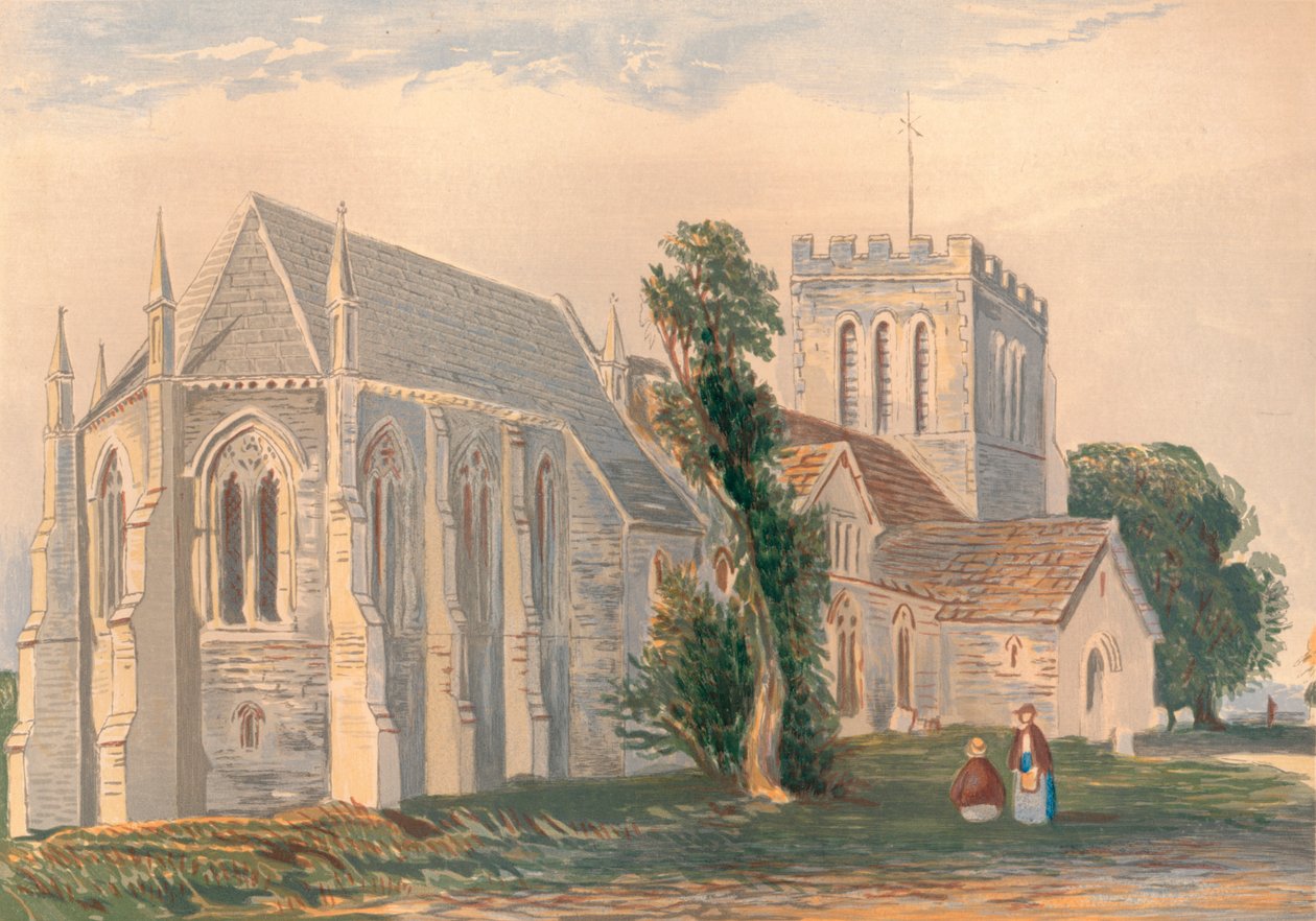 St. Mary, Madley, Herefordshire, 1800-tallet af Unbekannt
