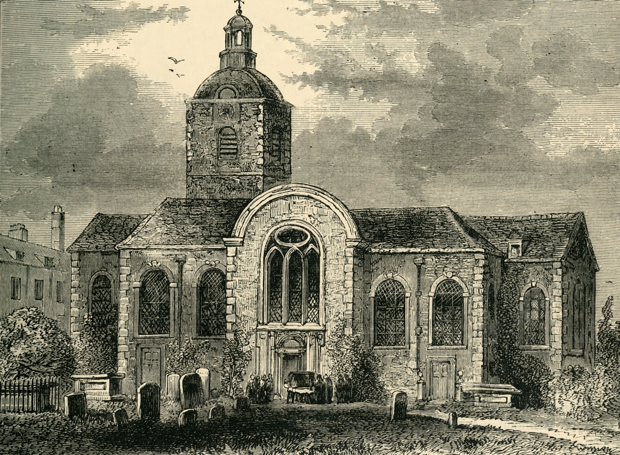 St. Mary Magdalens Church, Bermondsey, 1809, c1878. af Unbekannt