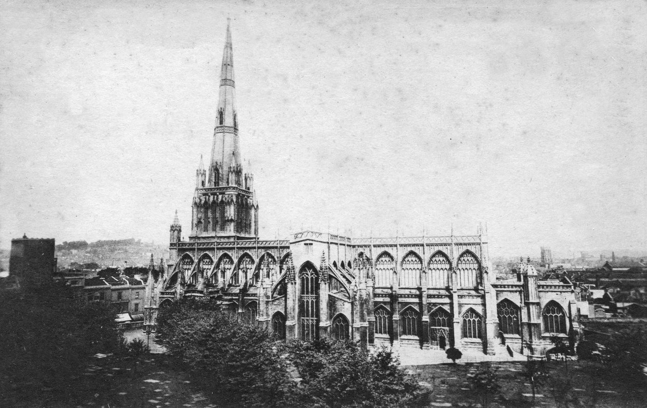St Mary Redcliffe Church, Bristol, begyndelsen af det 20. århundrede af Unbekannt