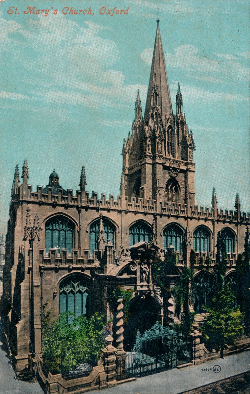 St Marys Church, Oxford c1905 af Unbekannt
