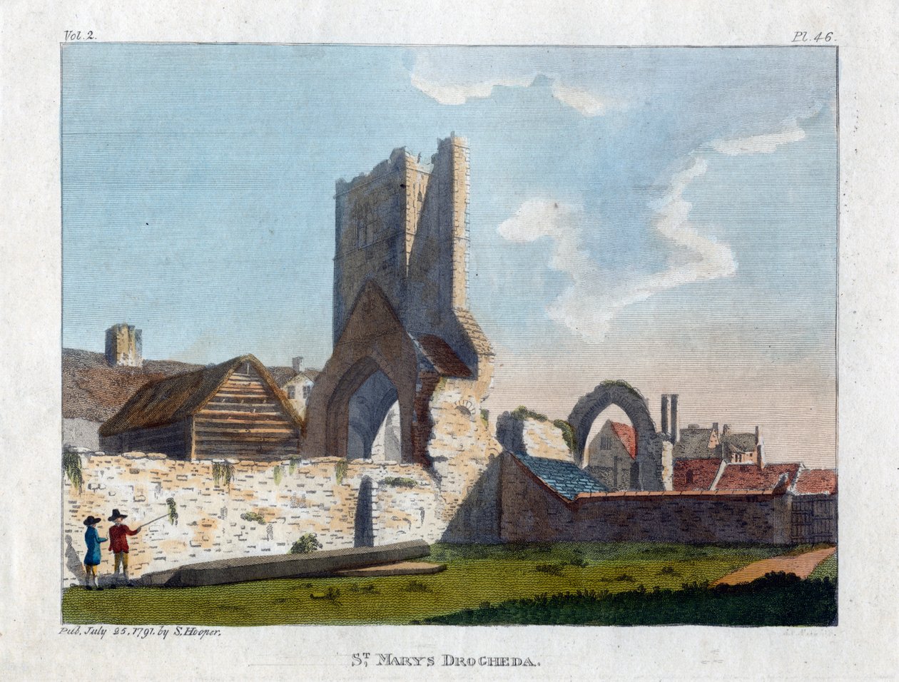 St Marys, Drogheda, Irland, 1791 af Unbekannt