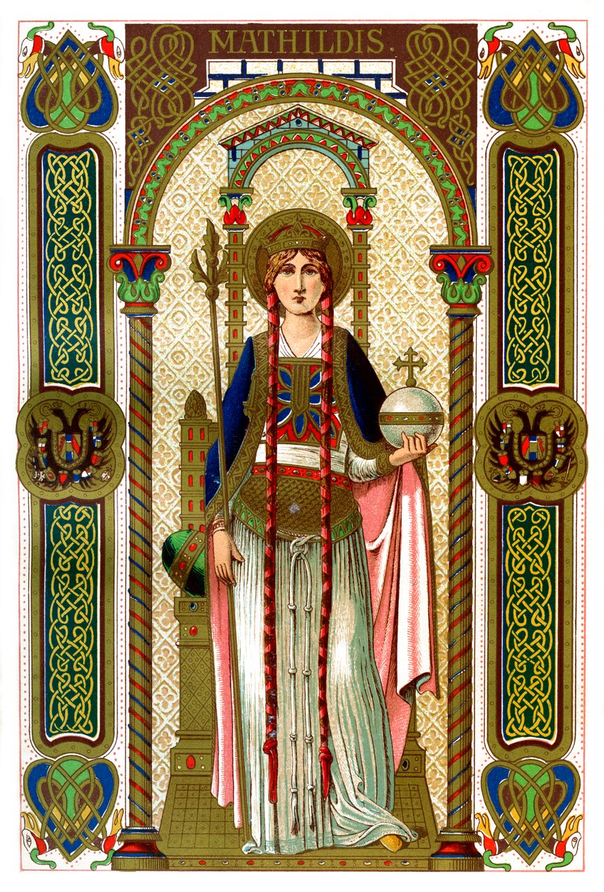 Sankt Mathilda, 1886 af Unbekannt