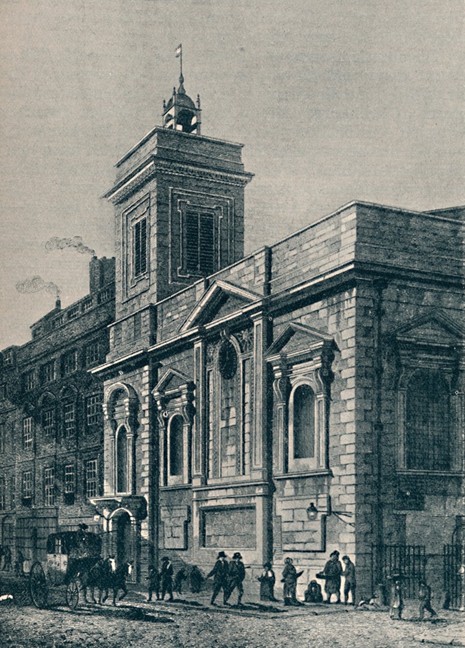 St. Mildreds Kirke og fjerkræet, 1907 af Unbekannt