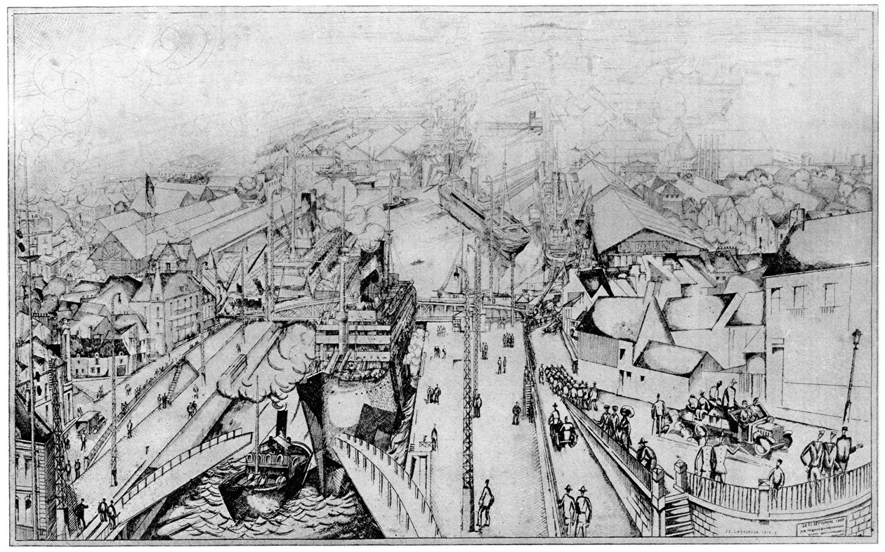 Saint-Nazaire, 1924 af Unbekannt