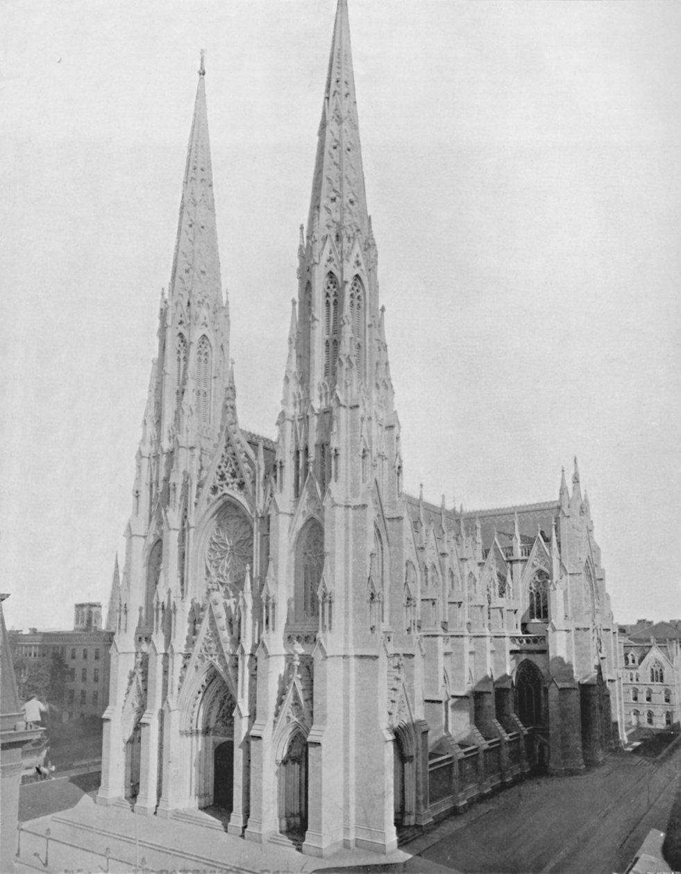 St. Patricks Cathedral, 1800-tallet af Unbekannt