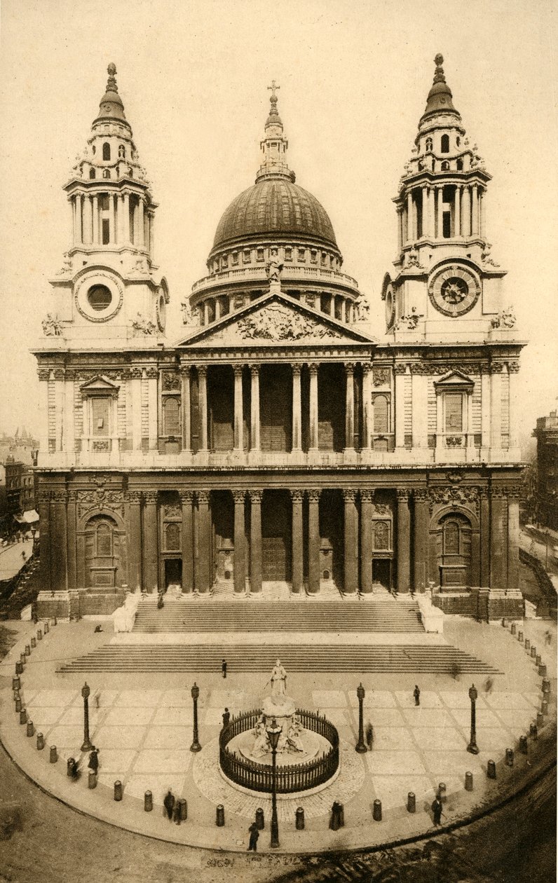 St. Pauls Cathedral, London, c1924. af Unbekannt