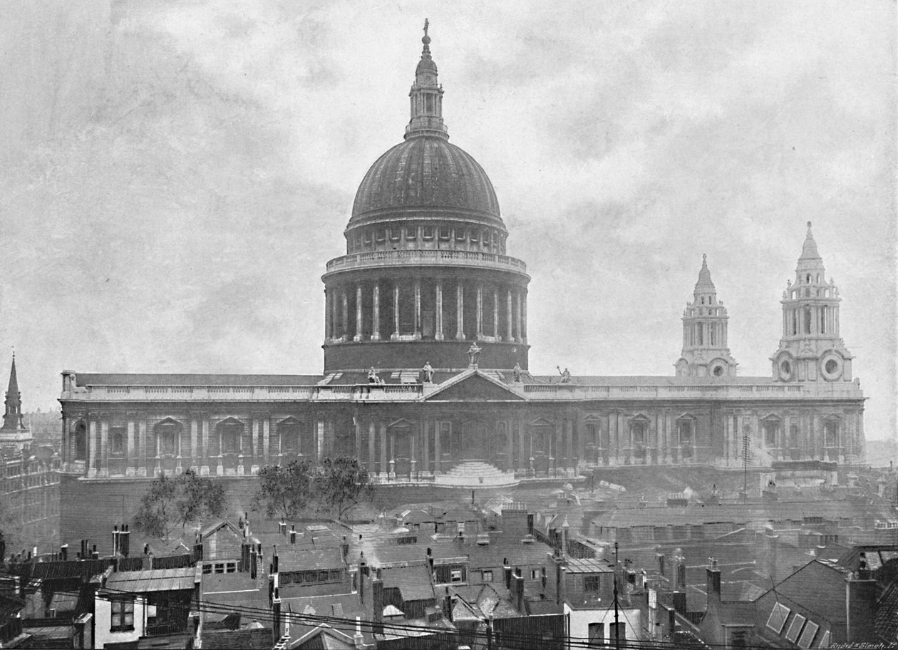 St. Pauls Cathedral, c1896 af Unbekannt