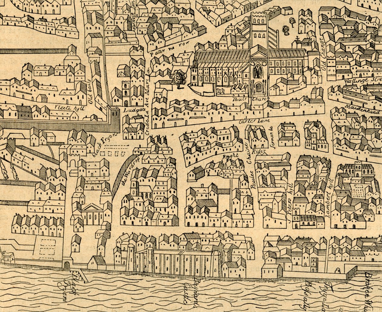 St. Pauls og Neighbourhood, 1897. af Unbekannt