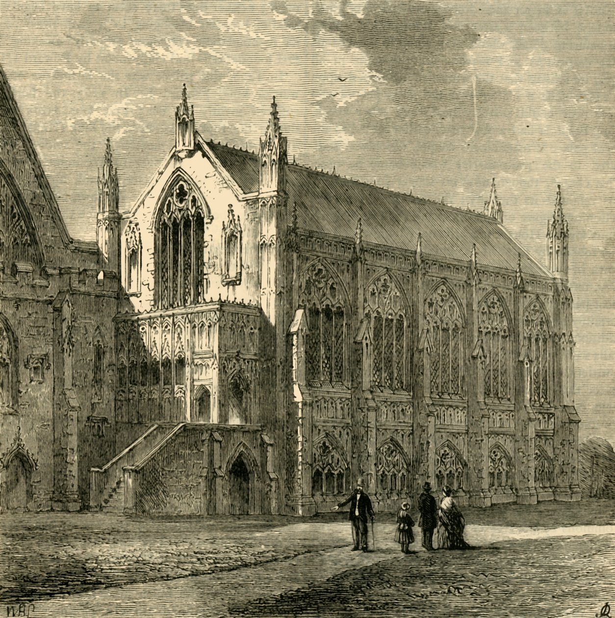 St. Stephens Kapel, 1830, 1881. af Unbekannt