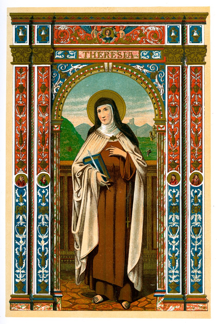 Sankt Theresa af Avila, 1886 af Unbekannt