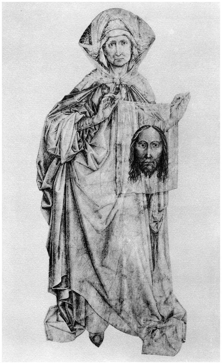 St Veronica, midten af det 15. århundrede 1958 af Unbekannt