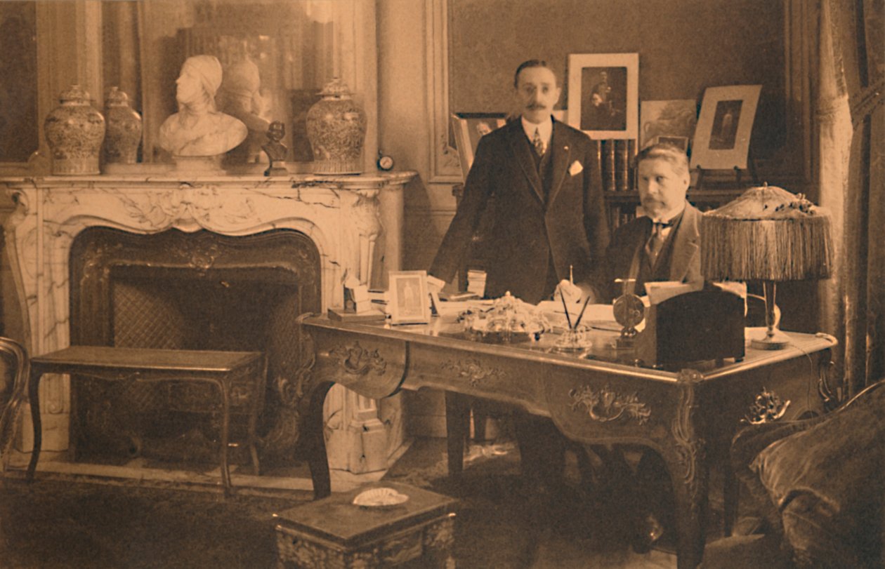 Personale ved den cubanske ambassade i Bruxelles, Belgien, 1927. af Unbekannt