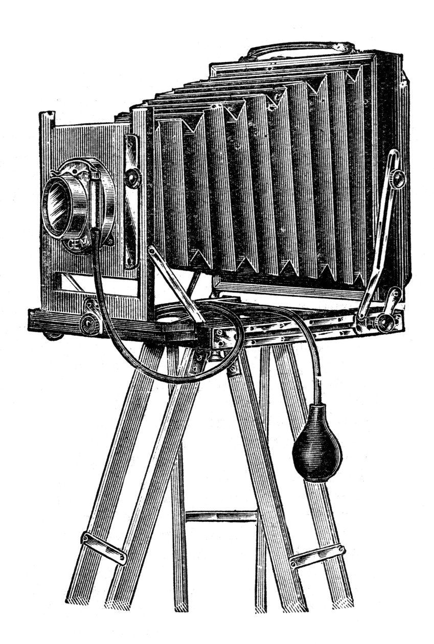 Stand kamera, 1904 af Unbekannt