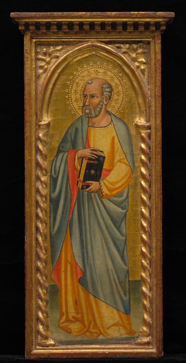 Standing Saint, slutningen af det 19. - begyndelsen af det 20. århundrede. af Unbekannt