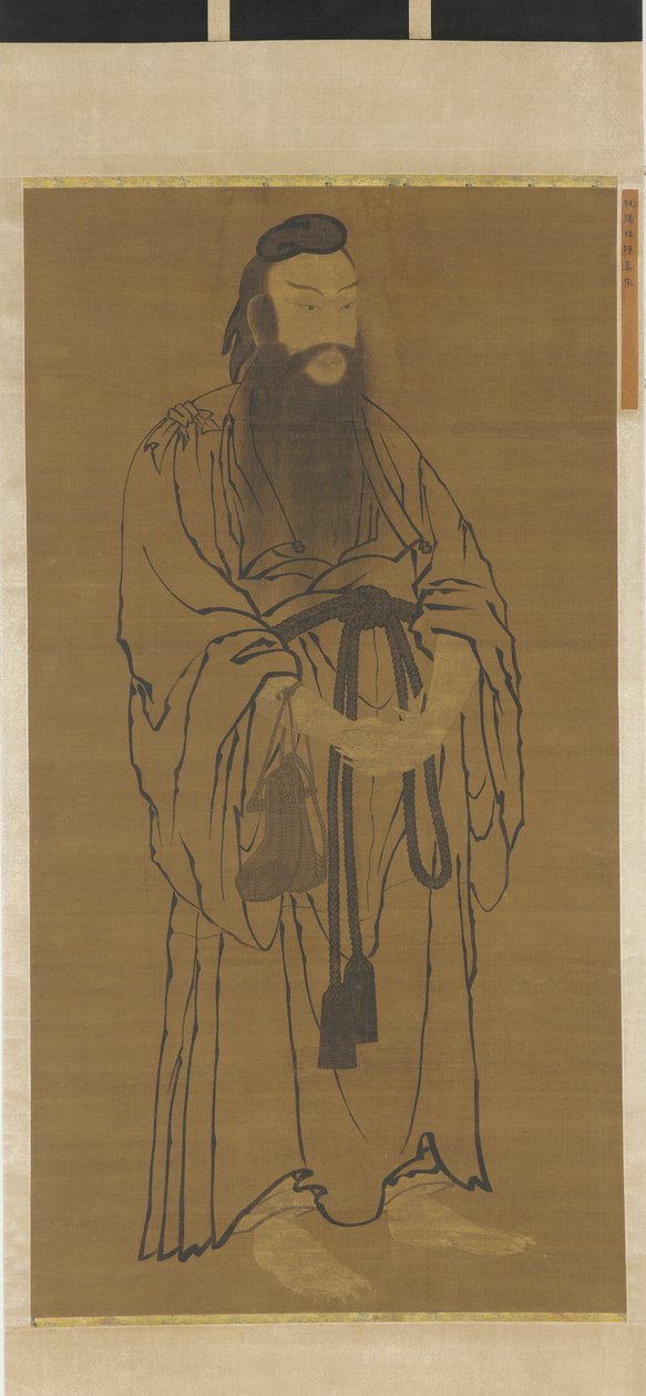 Stående figur af Lü Dongbin, Ming-dynastiet, 1368-1644. af Unbekannt