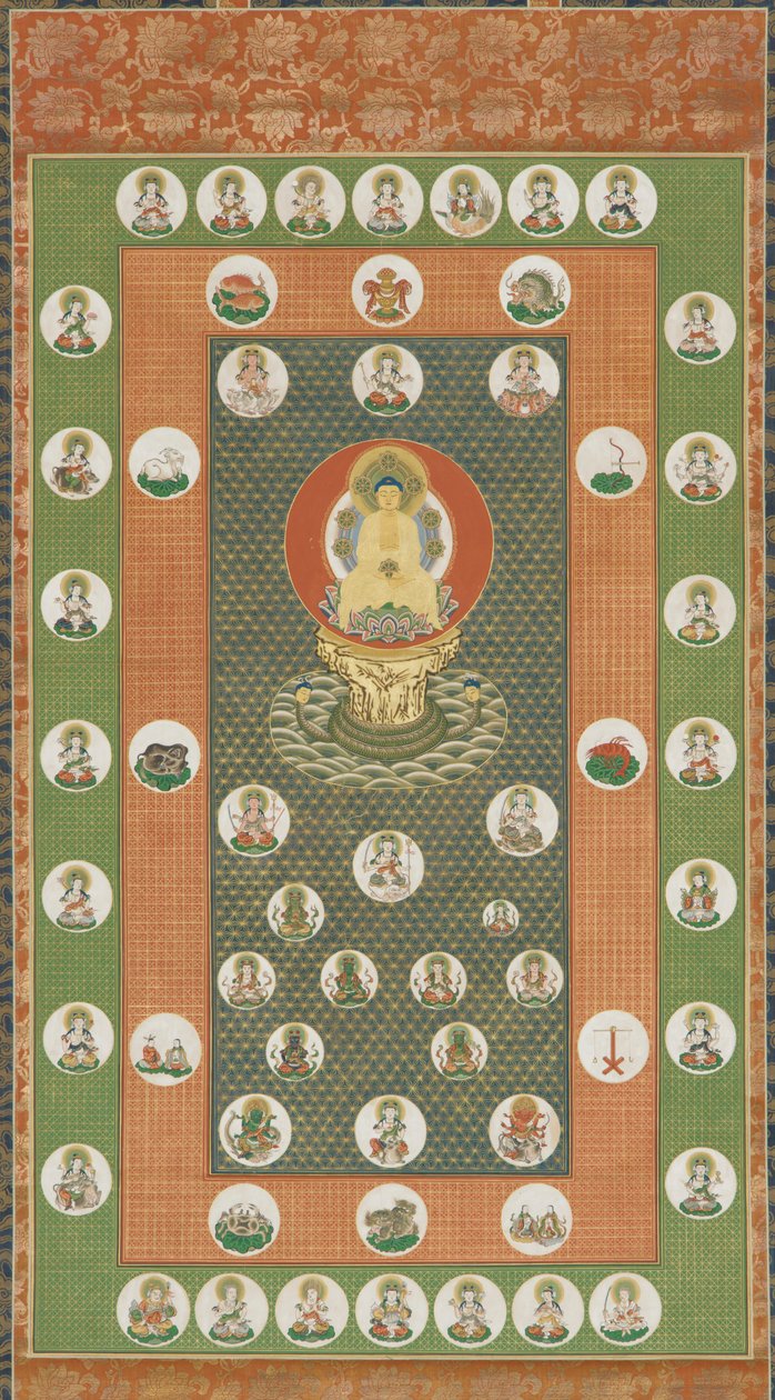 Stjernecirkel, Edo-periode, 1615–1868. af Unbekannt