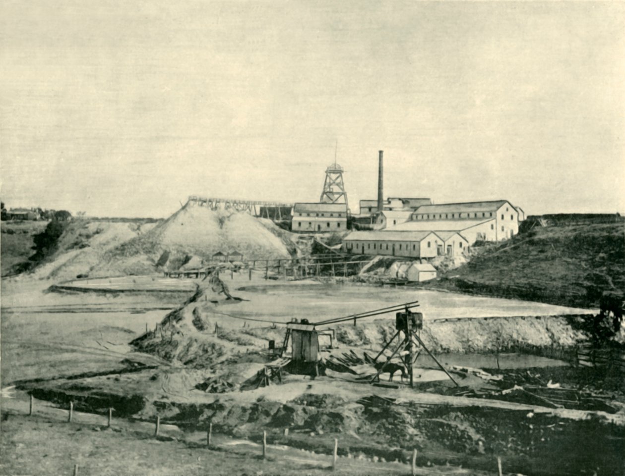 Star of the East Gold Mine, Ballarat, 1901. af Unbekannt