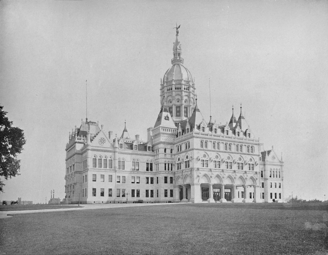 State Capitol, Hartford, Connecticut, c1897. af Unbekannt