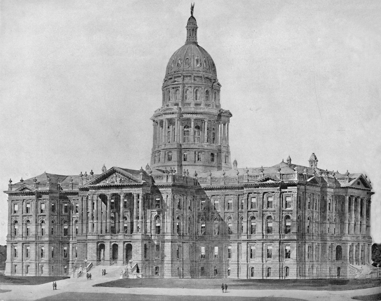 State House, Denver, Colorado, c1897. af Unbekannt