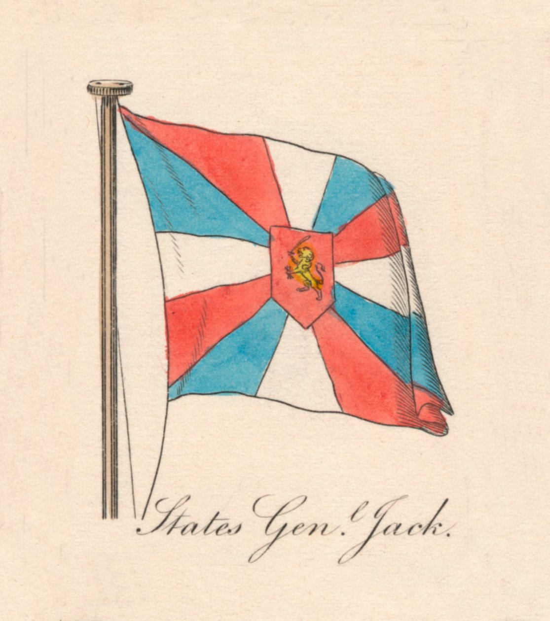 Statsgeneral Jack, 1838 af Unbekannt