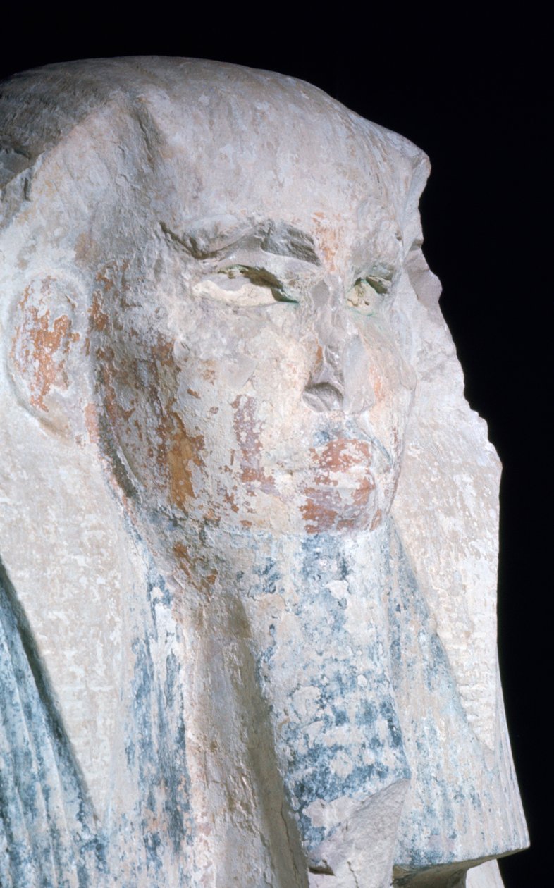 Statue af Djoser, oldægyptisk farao, 27. århundrede f.Kr af Unbekannt