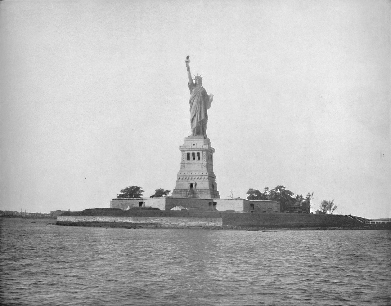 Frihedsgudinden, New York, c1897. af Unbekannt