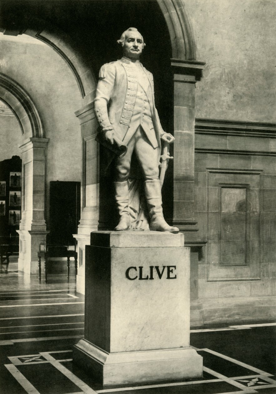 Statue af Lord Clive, 1925. af Unbekannt