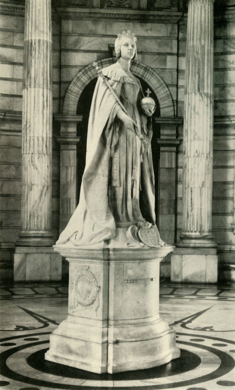 Statue af dronning Victoria, 1925. af Unbekannt