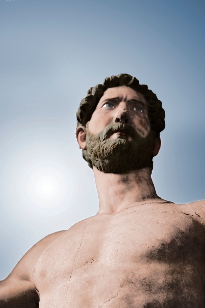 Statue af den romerske kejser Hadrian, første halvdel af 2. århundrede af Unbekannt