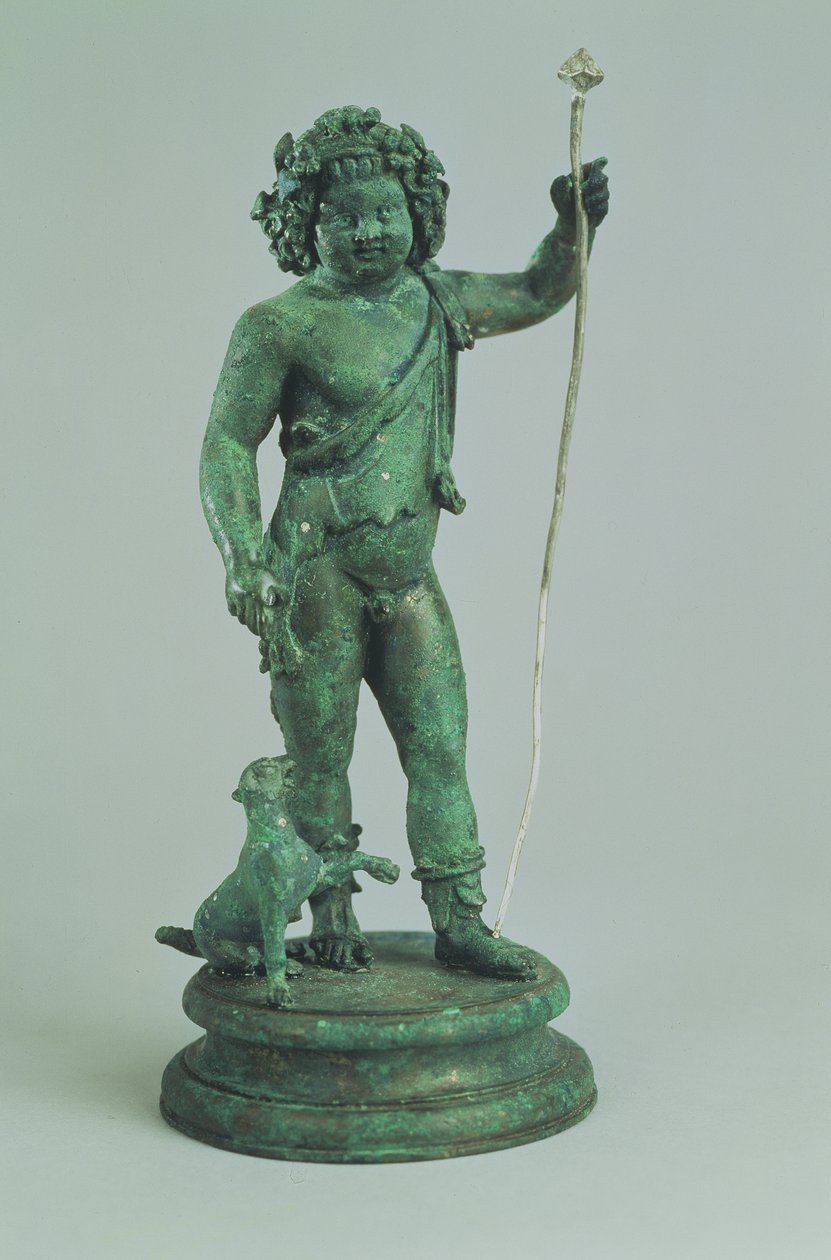 Statuette af Bacchus, Pompeji af Unbekannt