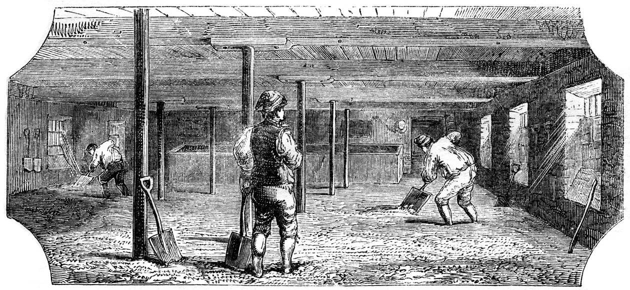 Udbrændings-, belægnings- og gulvmalt, 1886 af Unbekannt