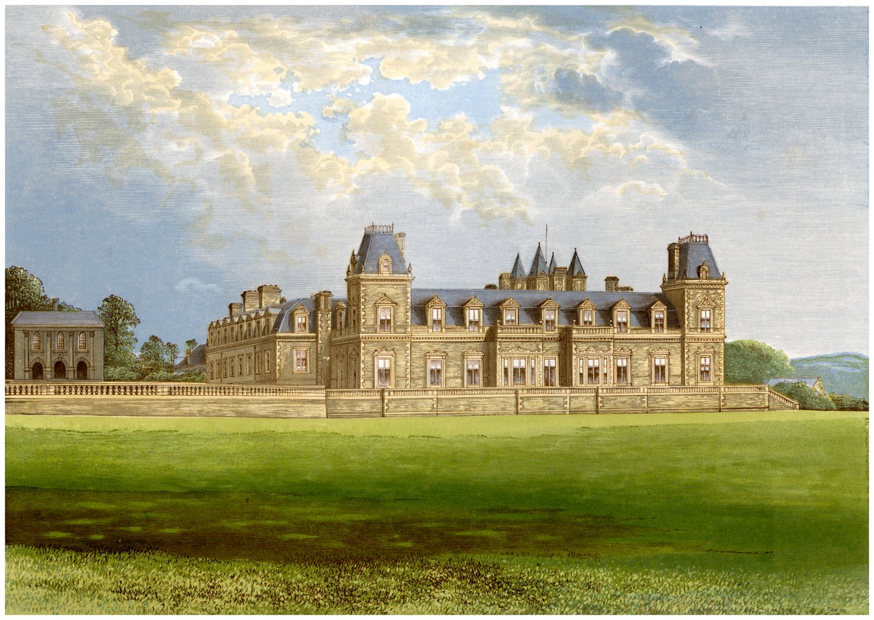 Stevenstone Park, Devon, hjemsted for Rolle-familien, c1880 af Unbekannt