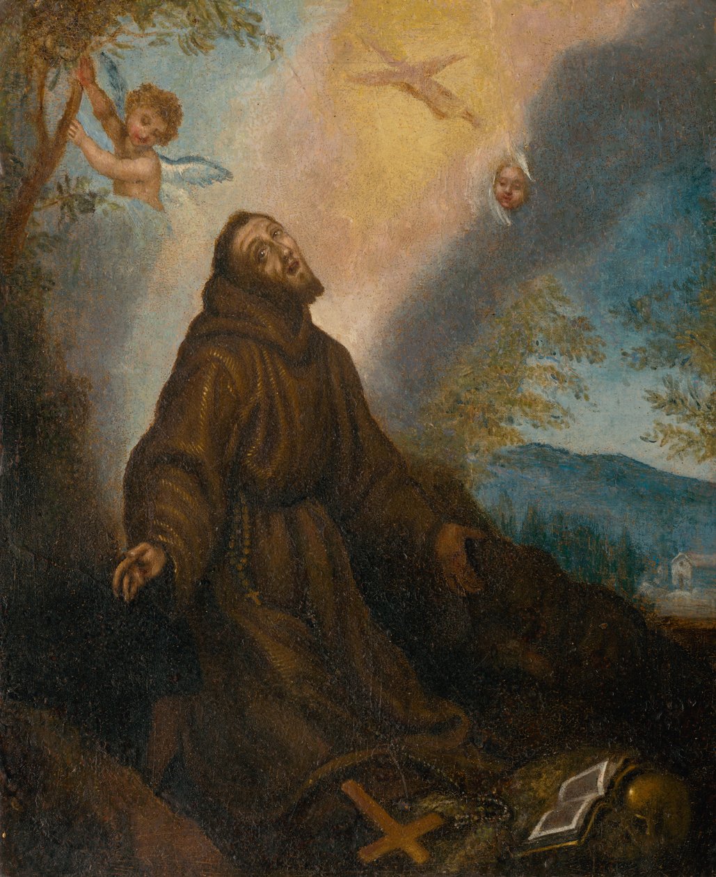 Stigmatisering af St. Francis af Unbekannt
