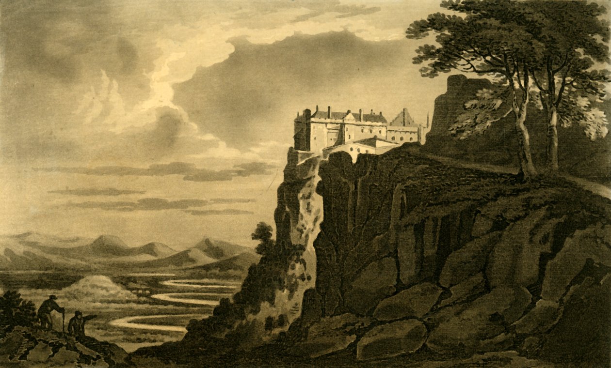 Stirling Castle & Vale of Monteith, 1802. af Unbekannt