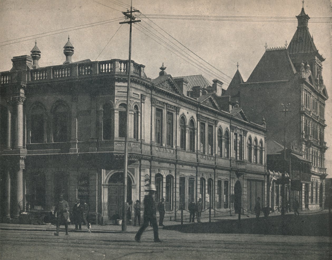Børs, Johannesburg, c1900. af Unbekannt