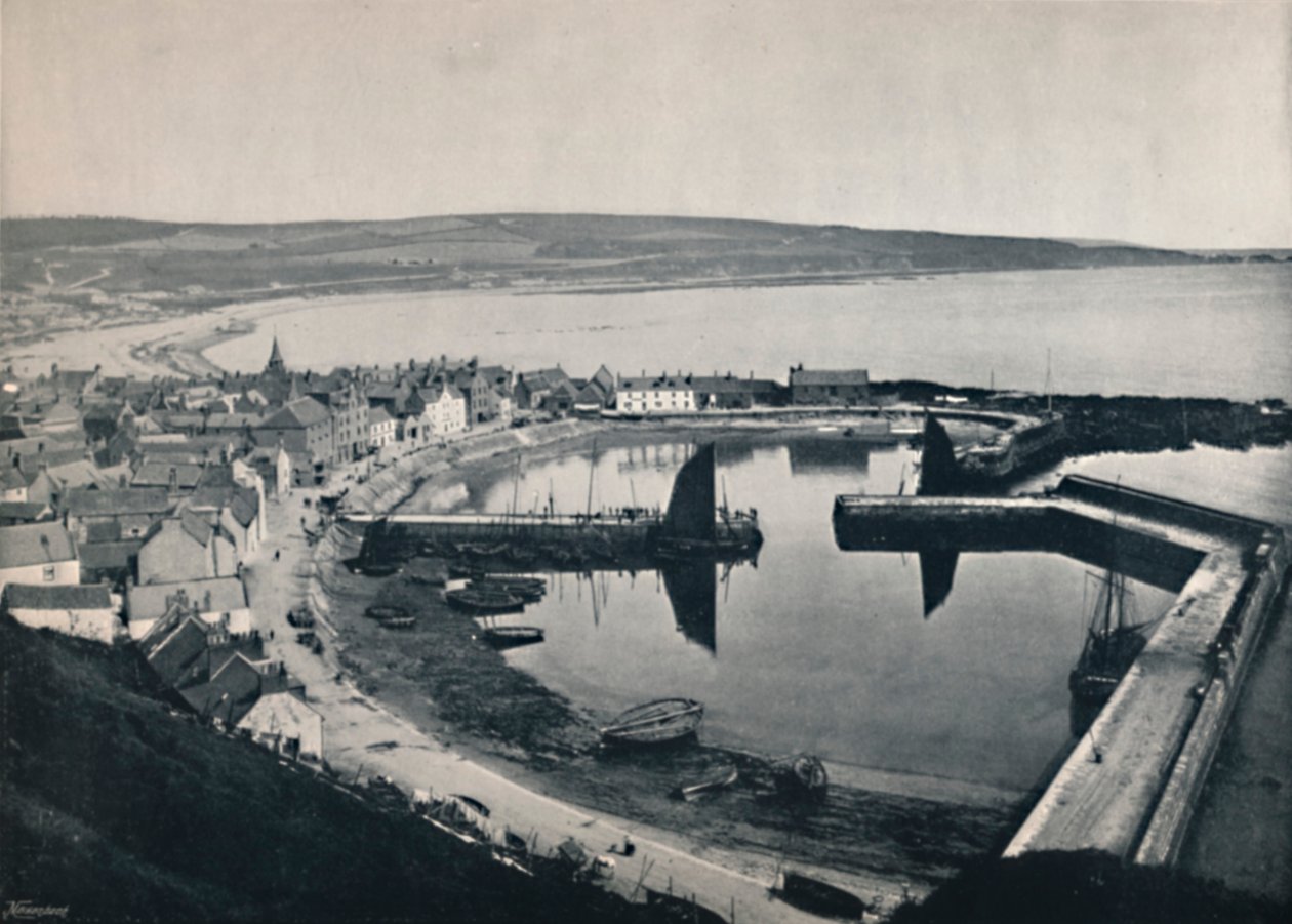 Stonehaven - Havnen, 1895 af Unbekannt