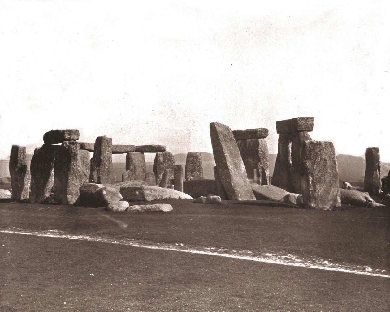 Stonehenge, Salisbury Plain, Wiltshire, 1894. af Unbekannt