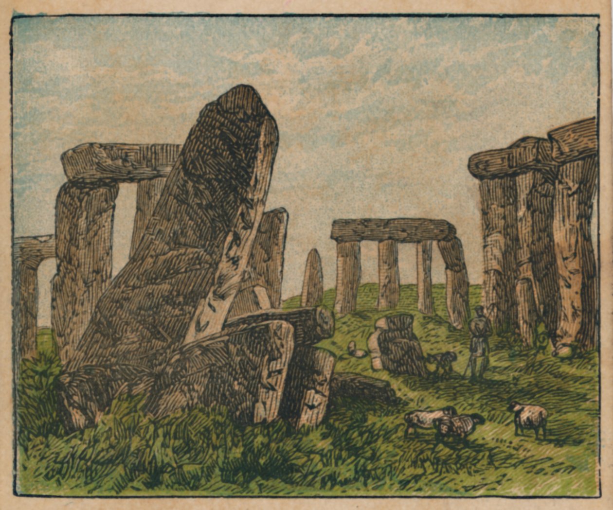 Stonehenge, c1910. af Unbekannt