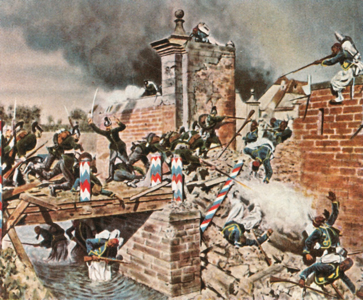Stormning af Landau-porten ved Weissenburg, 4. august 1870, 1936. af Unbekannt