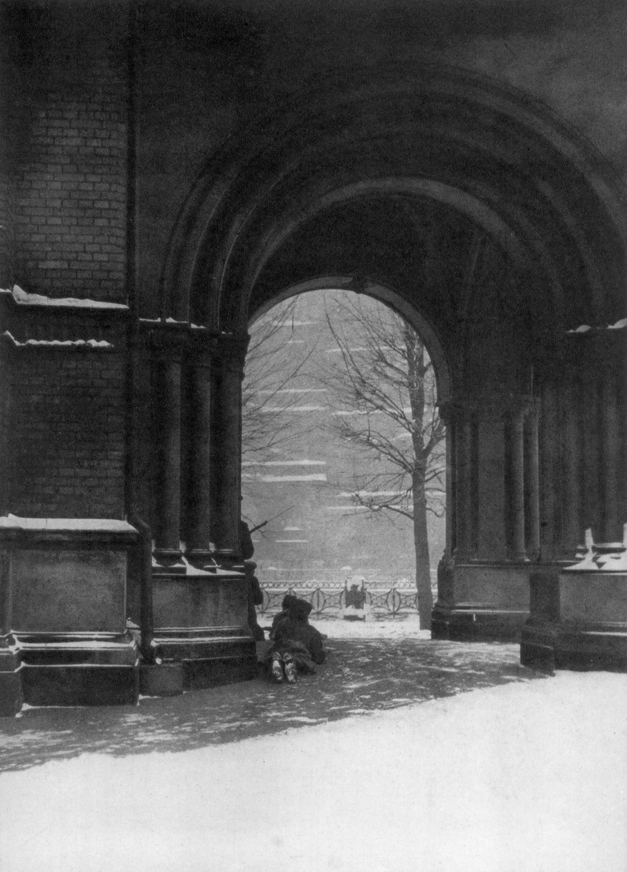 Gadekampe, Petrograd, Rusland, 12.-18. marts 1917 af Unbekannt