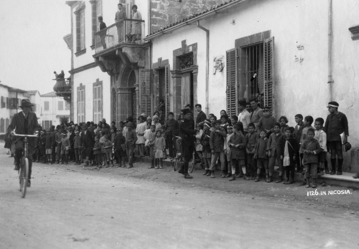 Gadebillede, Nicosia, Cypern, c1920