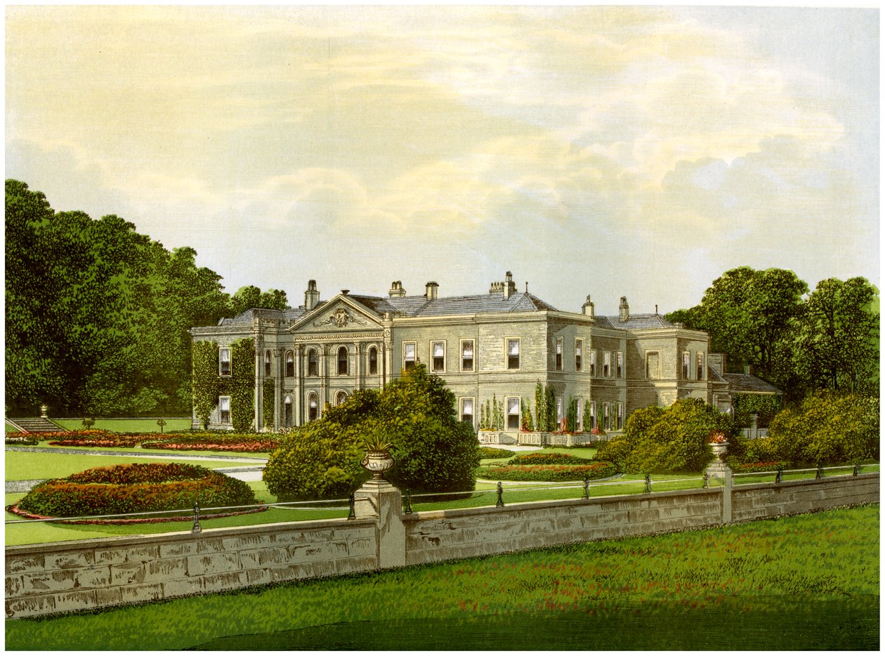 Studley Royal, Yorkshire, hjemsted for Marquess of Ripon, c1880 af Unbekannt