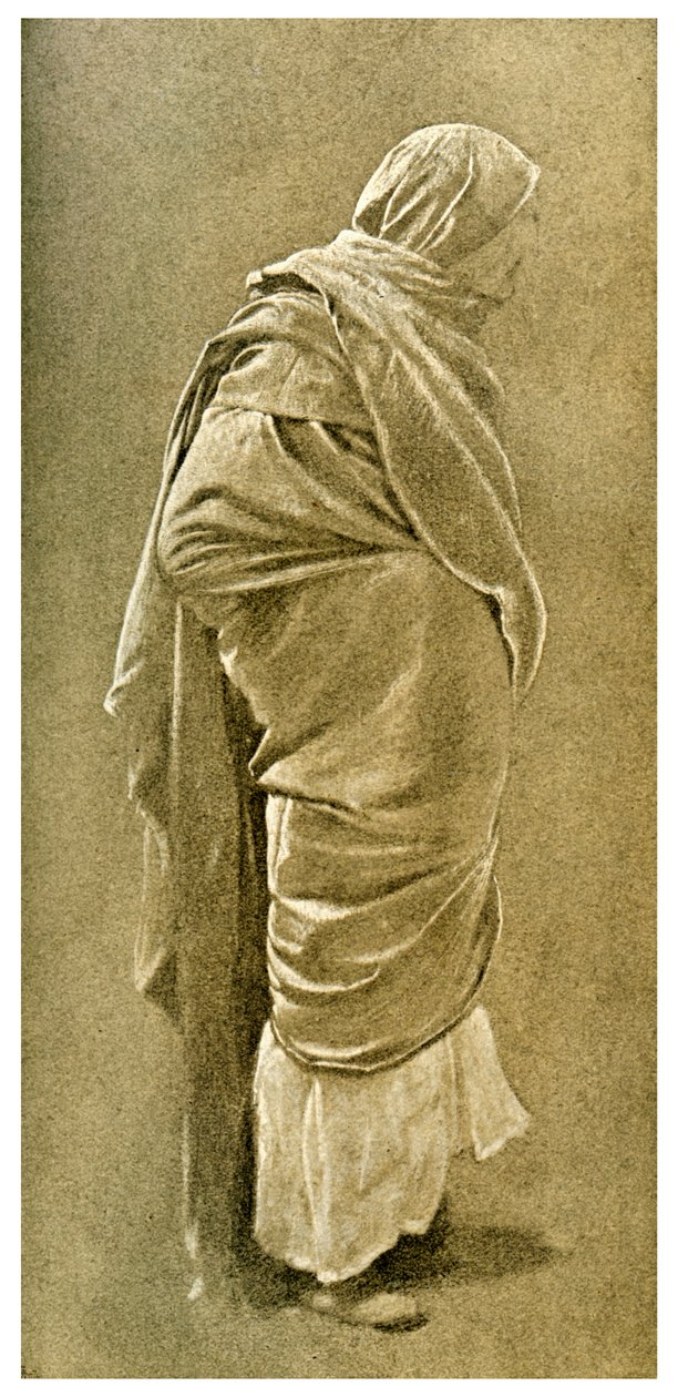 Studie for Volumnia Reproaching Brutus and Sicinius, 1895 af Unbekannt