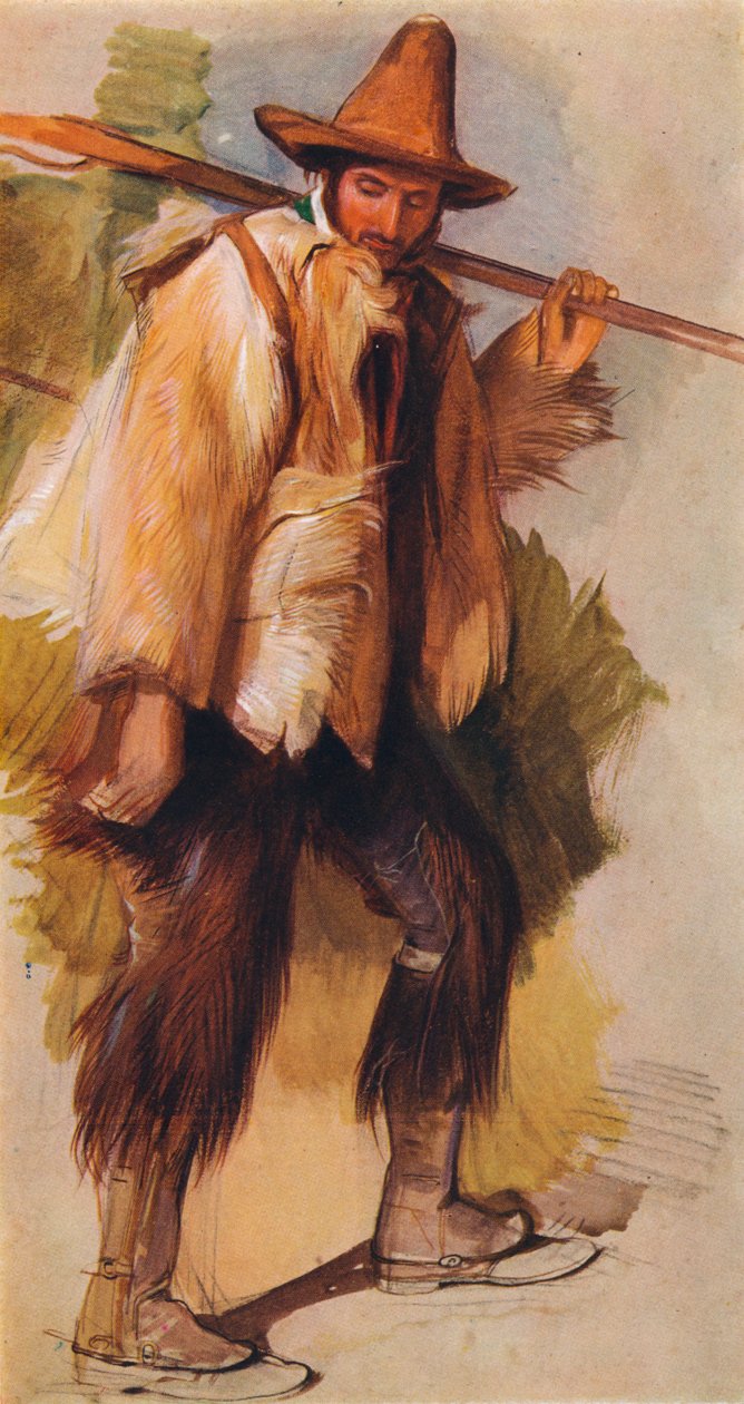 Studie fra livet, c1840, 1925 af Unbekannt