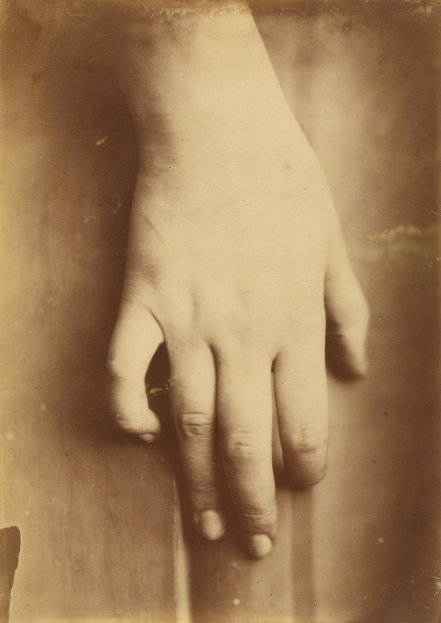Studie af en hånd, 1865. af Unbekannt
