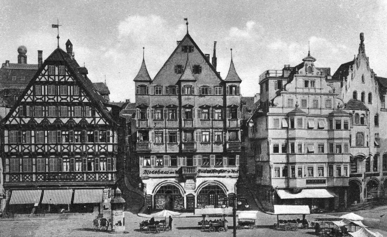 Stuttgart, Tyskland, begyndelsen af det 20. århundrede af Unbekannt